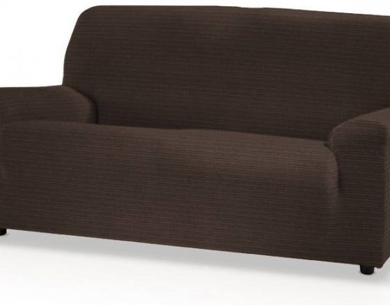 Чехол на двухместный диван универсальный Ибица Грис